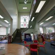 Accrington Carnegie Public Library, Lancashire, 1908, Designed by: William J. Newton (Borough Engineer), open library