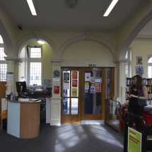 Almondbury Library, Kirklees, 1906, Designed by: K.F. Campbell (Borough Engineer), open library