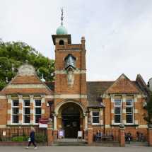 Caversham Free Public Library (one of 2 branches for Reading), 1907