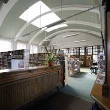 Darwen Library and Theatre, Lancashire, 1908, Architects: Fred Harrison &amp; Charles Spencer Haywood, open library