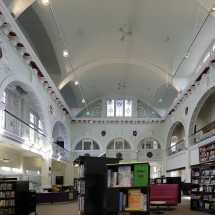 Eccles Gateway Library, Salford, 1907, Architect: Edward Potts (Potts Son &amp; Hennings), open library