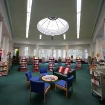 Rawtenstall Library, Lancashire, 1906, Architects: Crouch Butler &amp; Savage, open library