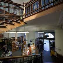 Skipton Library, North Yorkshire, 1910, Architects: J. W. Broughton &amp; J. Hartley, open library